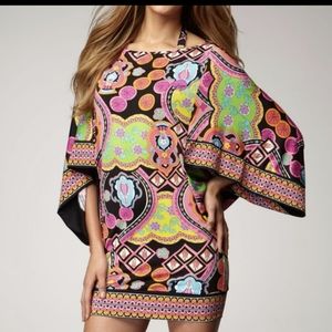 Trina Turk Marrakech Express Swim Tunic Cover Up Bright Printed size Small